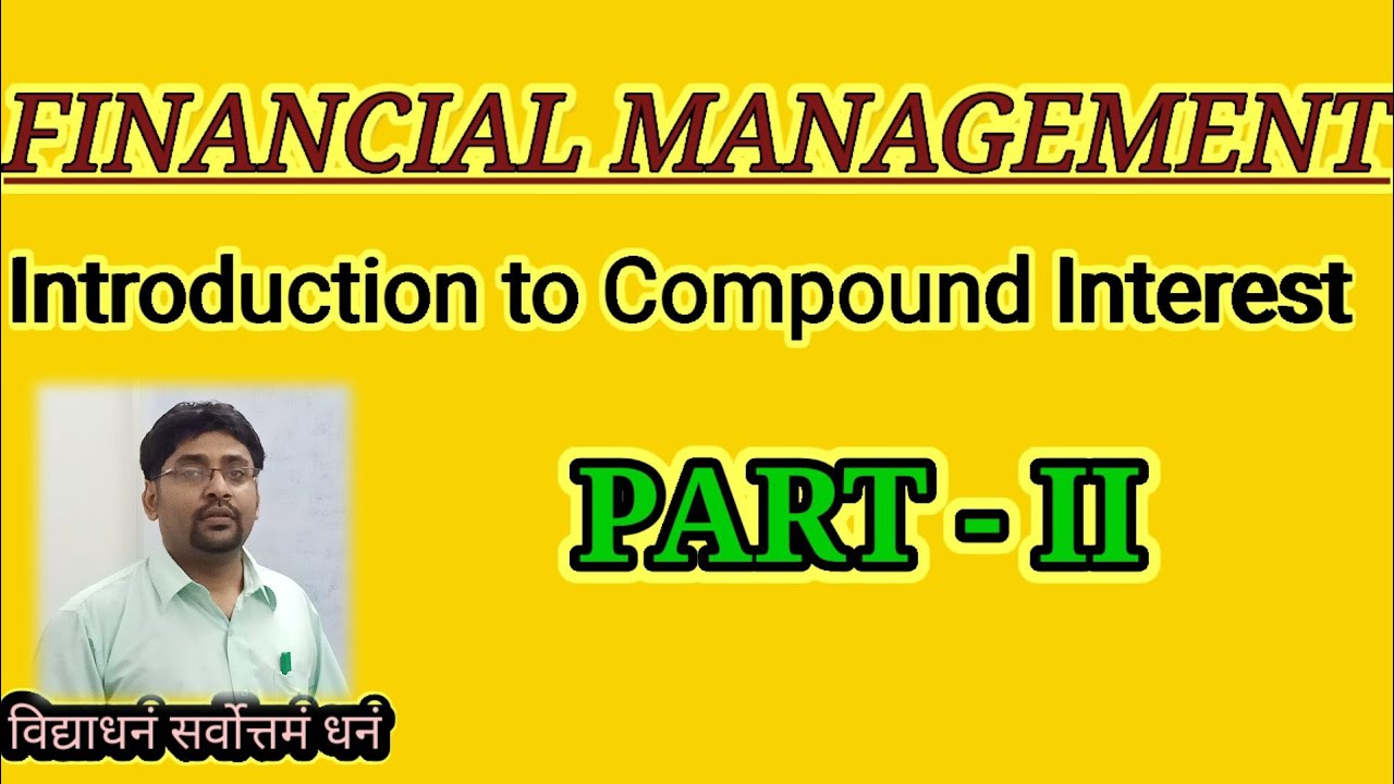 COMPOUND INTEREST - YouTube