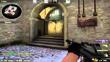 CSGO 1v3 clutch with a "Next Level Smoke "