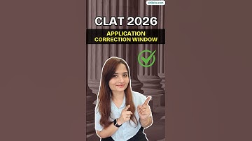 CLAT 2026 Application Correction Window | Step-by-Step Edit Process & Important Details #clat2026