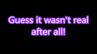 Evanescence - Cloud Nine -  Lyrics