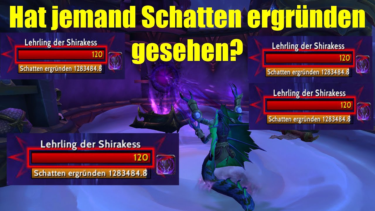 Wo ist der Zauber Schatten ergründen hin? | WoW 8.3