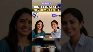 Object in state Never mutate it | React Refresh #shorts