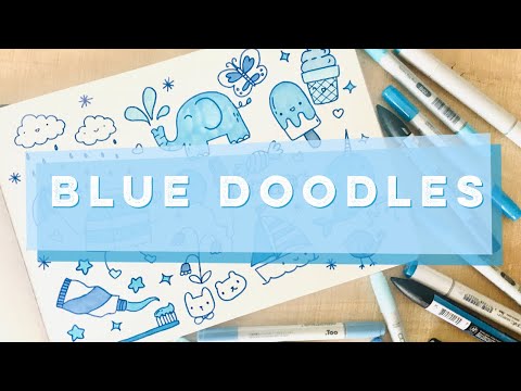 using-my-💙-blue-markers-💙-to-m