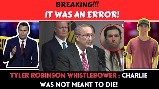 JUST CONFIRMED: Witness Confirms Charlie was Not supposed to Die! Tyler Made a Mistake
