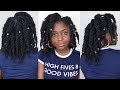 HAPPY NEW YEAR! Best protective style to grow 4c hair, Loose Twists ft The chubby afro