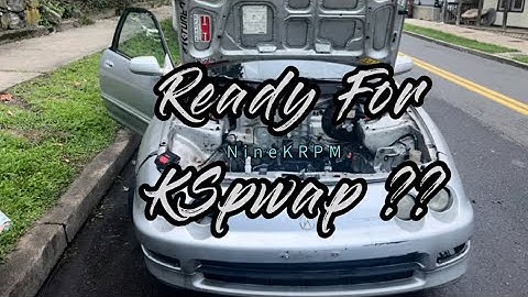 Integra Kswap motor mounts install