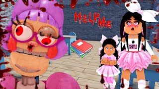 ME & MY DAUGHTER MUST ESCAPE THE SCARIEST DETENTION IN ROBLOX!