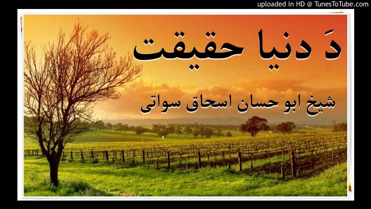 Pashto Bayaan Sheikh Abu Hassan swaty Dunya haqiqat