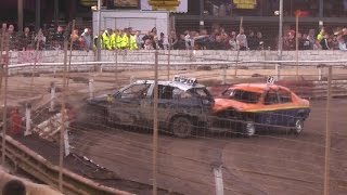 1/19 Mildenhall Stadium 'Halloween Havoc 2015' National Bangers Crazy Race 1 Part 1