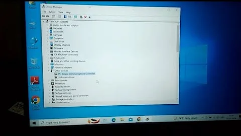 PCI Simple communications controller ￼