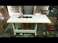 Industrial Sewing Machine Stand and Table Assembly