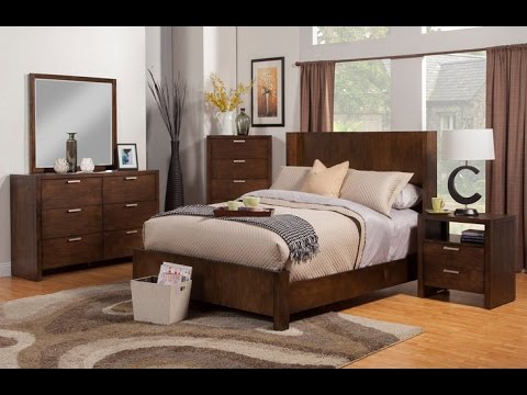 Austin Bedroom Collection by Alpine Furniture - YouTube