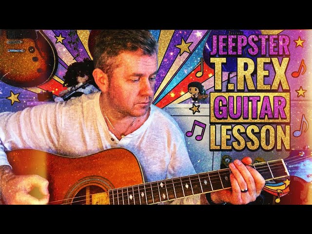 T-Rex(T・レックス) - Jeepster(ジープスター)のギターフレーズの弾き
