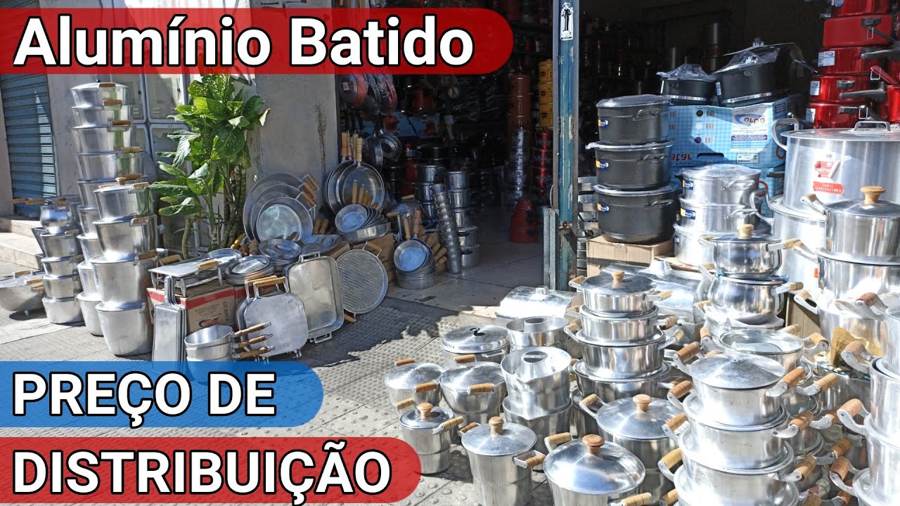 Feira da Panela Alumínio Batido Juazeiro do Norte onde começou a se Fábrica essas Panelas #nordeste
