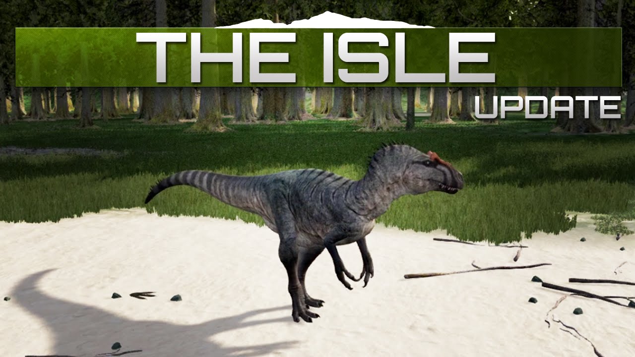 The Isle Gameplay Update NEW Dinosaurs! YouTube