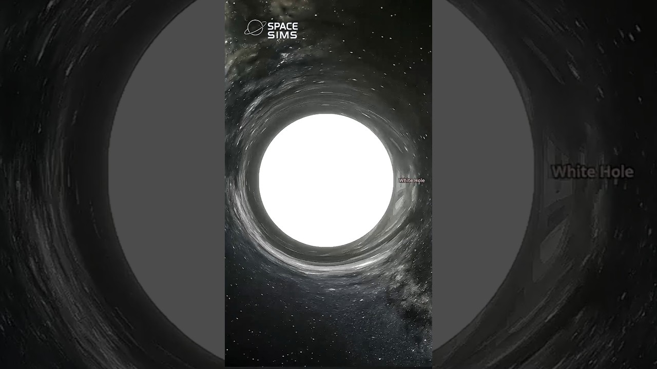 Что, если бы Земля вращалась вокруг белой дыры? 