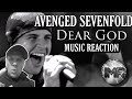 Avenged Sevenfold Reaction - DEAR GOD | FIRST TIME REACTION TO