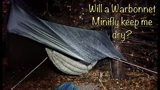 A Warbonnet Minifly In A Storm