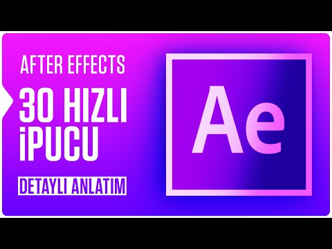 30 PRATİK İPUCU SADECE 10 DAKİKA&rsquo;DA ÖĞREN — AFTER EFFECTS DERSİ