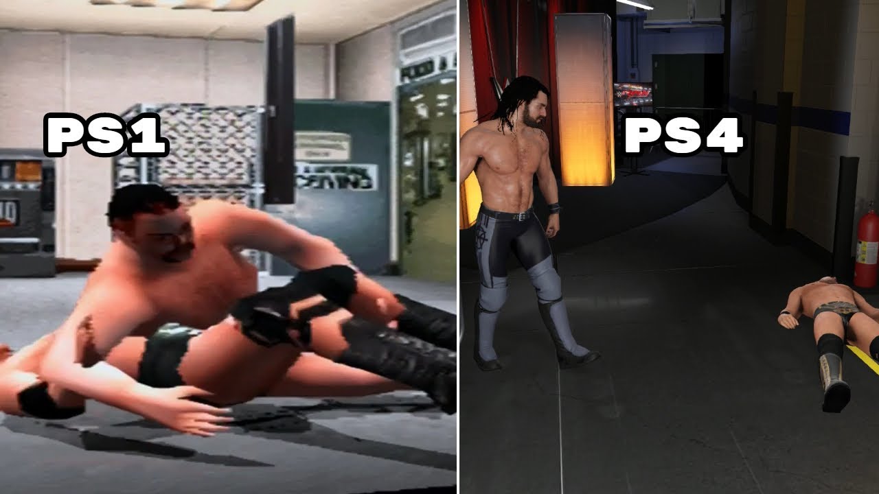The Evolution Of Falls Count Anywhere Matches In WWE Games