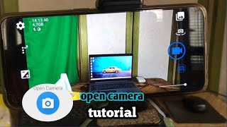 Aplikasi Open camera & cara setting nya biar hasil video nya bagus. pake Android