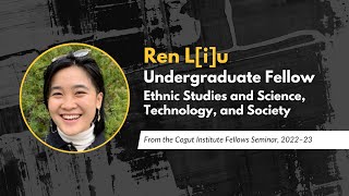 Building A Community Of Peers Ren Liu, Undergraduate Fellow 202223