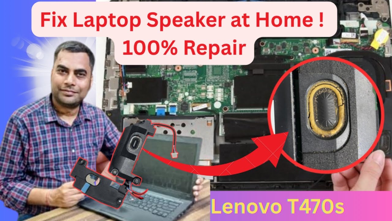 laptop speaker sound problem ? How to fix laptop cracking sound ! 100% ...
