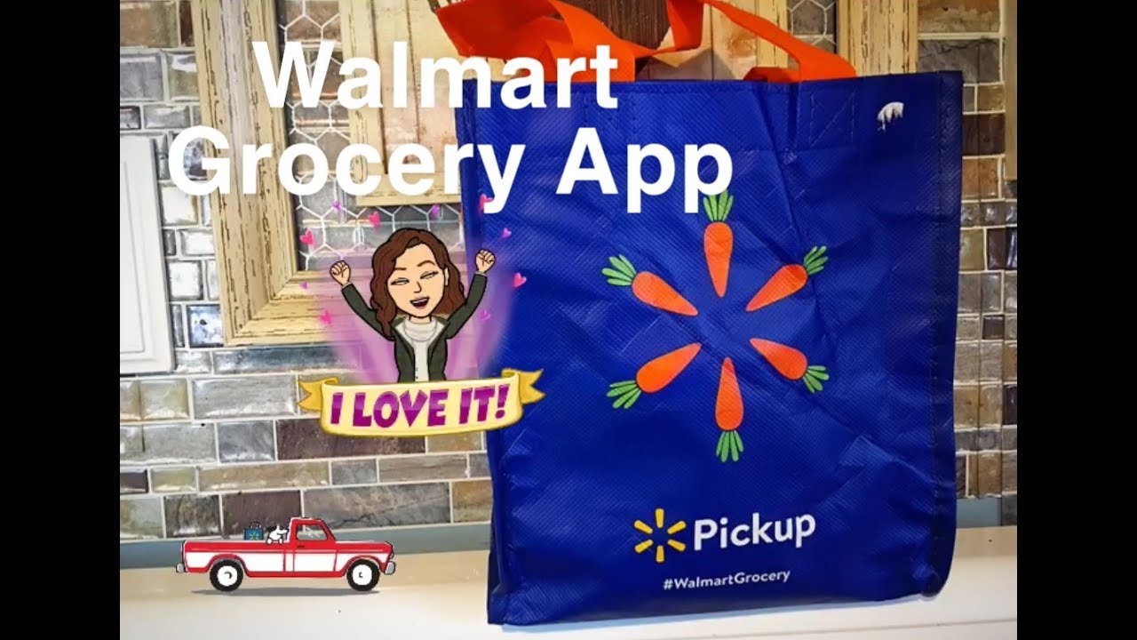 Walmart Grocery App/ Walmart pickup - YouTube