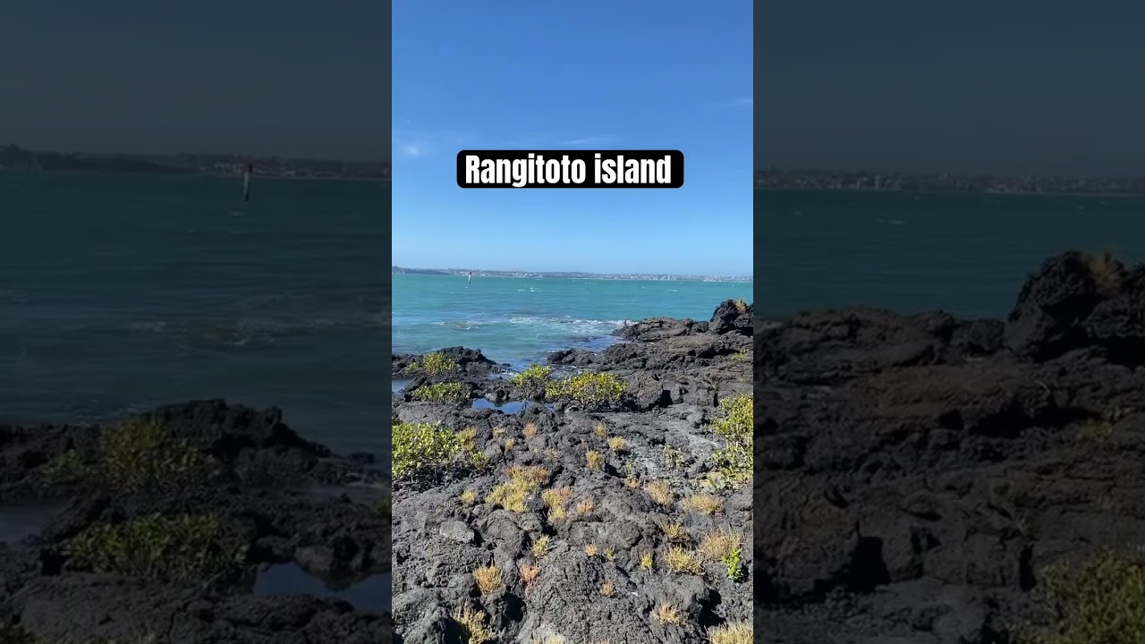 Rangitoto island 💯🏃♀️🏃♂️#travel #auckland #vlog #track #hiking #ytshorts #reels #newzealand