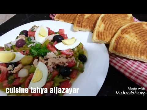 سلطة مشوية سهلة وسريعة التحضير