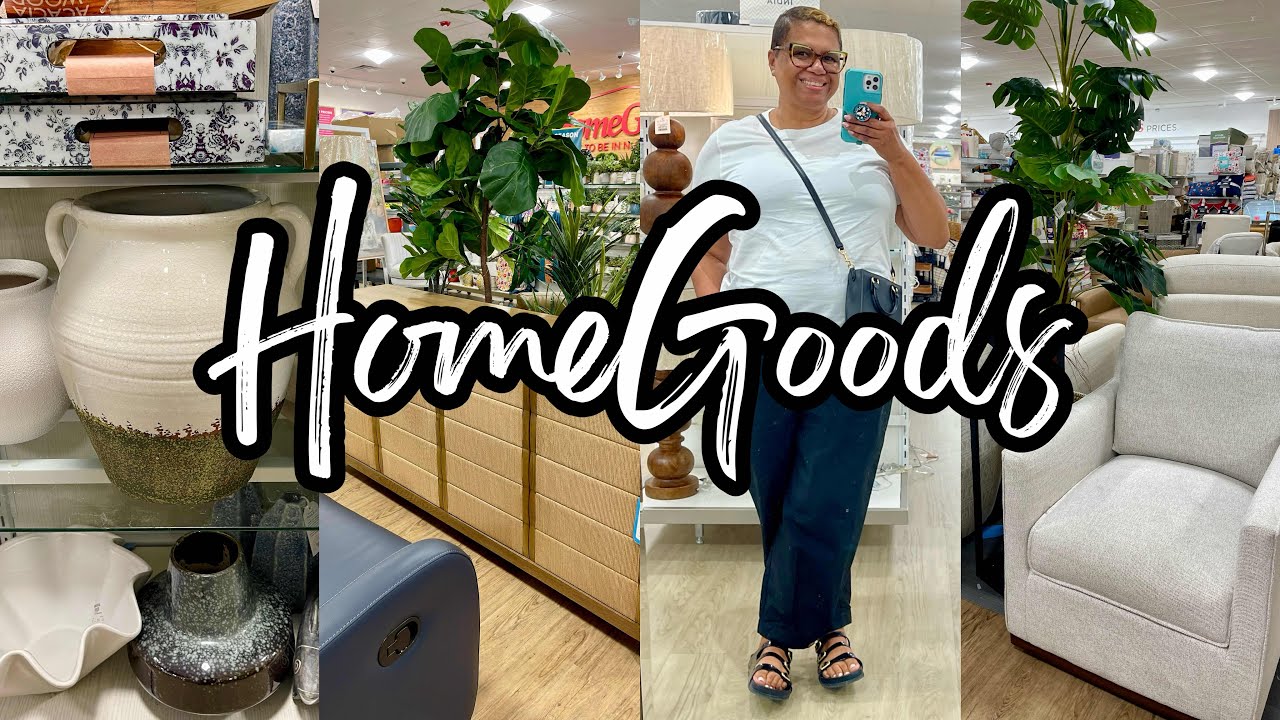 HOMEGOODS SHOP WITH ME • New High End Home Decor • Furniture & Lamps