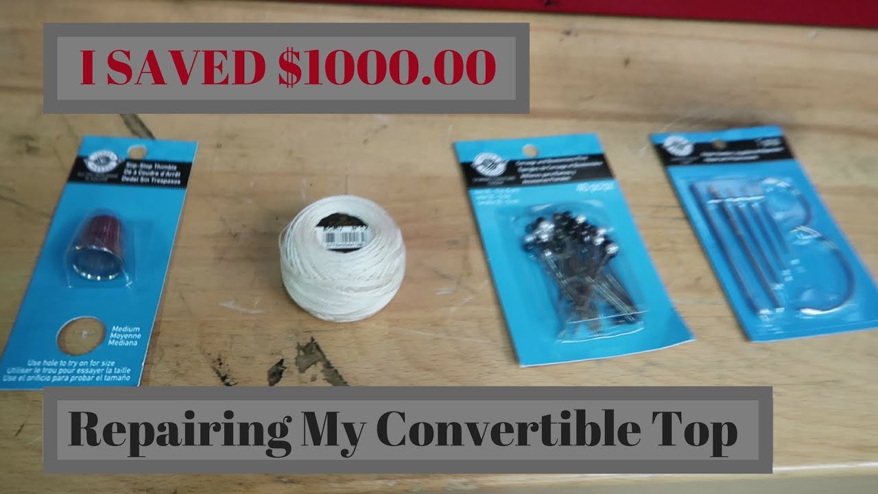 I Saved $1000 on My 370z Convertible Top Repair