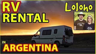 RV Rental in Argentina  RUTA SUR RV (Part 2 of 3)