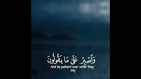 سورة المزمل |أفضل تلاوه تحفيزية تنسيك هموم الحياة |🌼💞