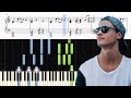 Kygo - Kids In Love feat. The Night Game - Piano Tutorial + SHEETS