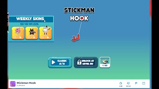 Stickman Hook | NEW Game | Classic Game | First Level Walkthrough #umsentertainment1000 #stickman screenshot 4