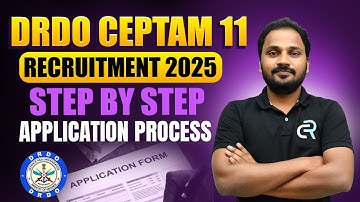 DRDO CEPTAM 11 (2025) SAT B & Technician-A | Step-by-Step Online Application Process in Telugu