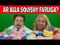 Sofie och Melody | Är Squishy Farliga?  Hur många squishy öppnar vi?