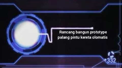 Palang pintu kereta api otomatis berbasis arduino dan sensor ultrasonik