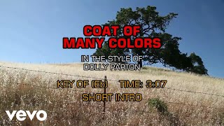 Miniatura de vídeo de "Dolly Parton - Coat Of Many Colors (Karaoke)"