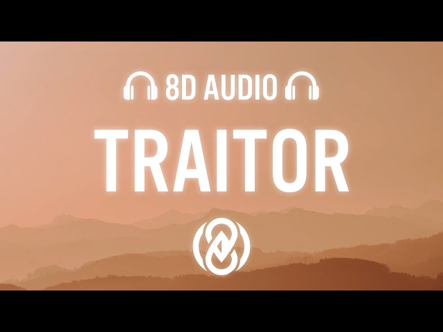 Olivia Rodrigo - traitor (Lyrics) | 8D Audio 🎧 class=