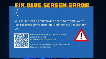 Fix Blue Screen Error On Windows