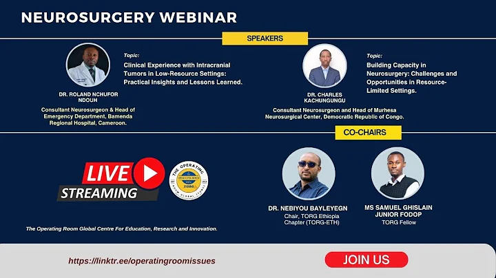 Join us for TORG Neurosurgery Webinar