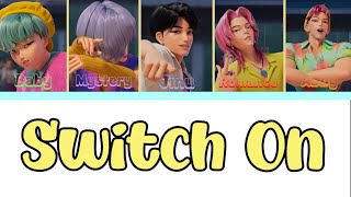 Saja Boys(사자보이즈) - Switch On (Color Coded Lyrics) [ fansong by AI ]