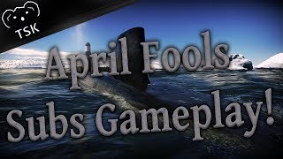 Game Crashing Russian Bias!!! - Silent Thunder - (War Thunder April Fools Submarines Gameplay)