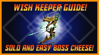 Wish Keeper Exotic Quest Walkthrough Includes Boss Cheese! Starcrossed Quest