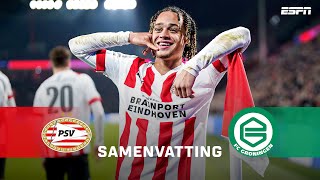 XAVI SIMONS schittert bij SWINGEND PSV ⚡️ | Samenvatting PSV - FC Groningen
