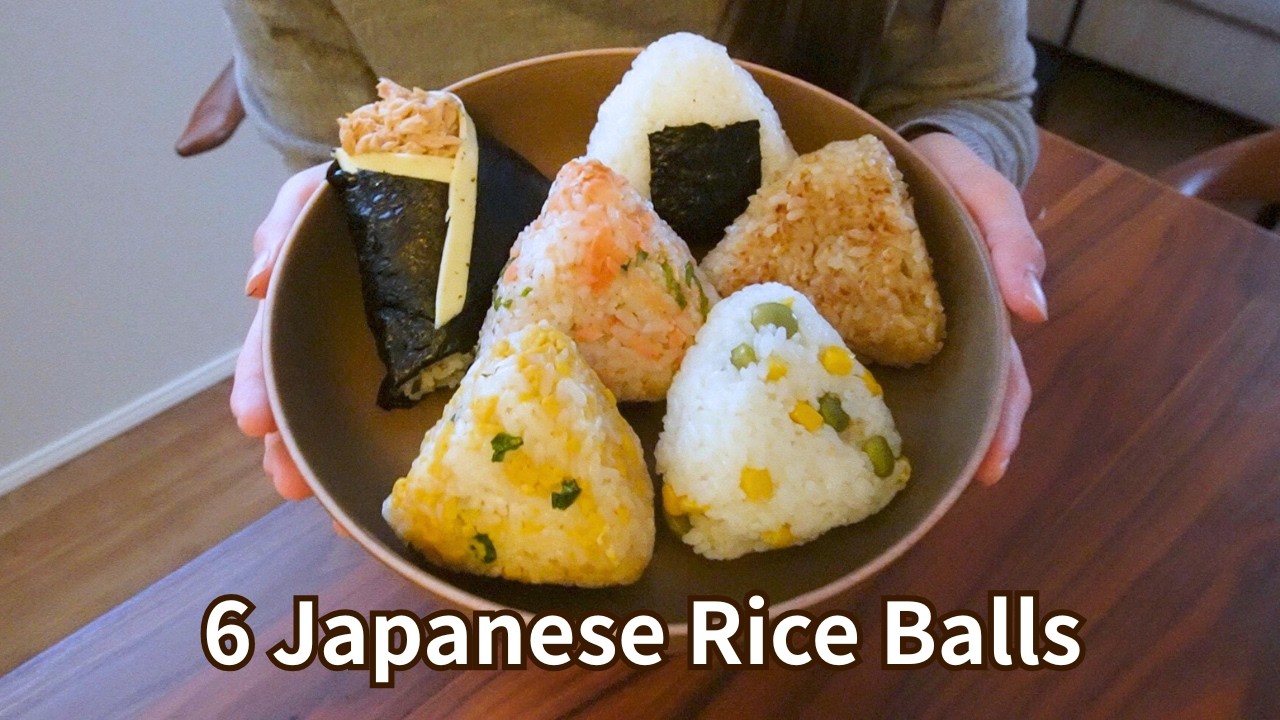 6 Quick & Healthy Onigiri Recipes | Everyday Japanese Home Cooking