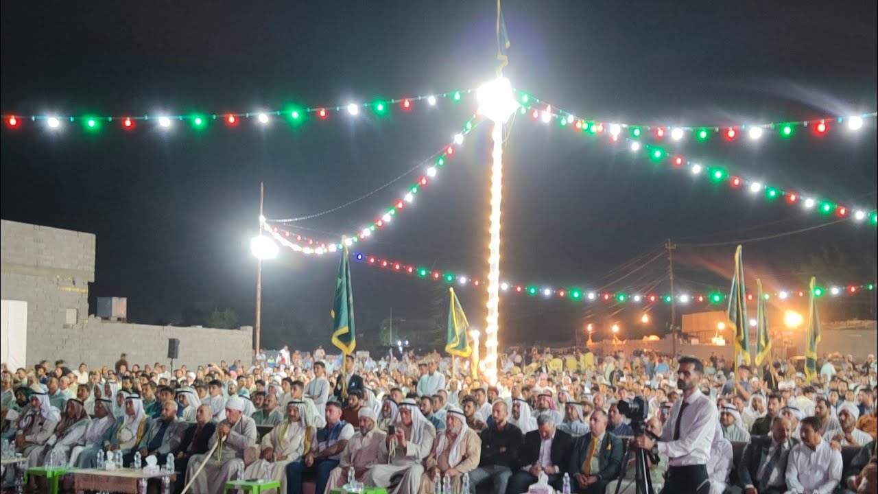 الاحتفال المركزي للطريقة الكسنزانية في مدينة الفلوجة بمناسبة المولد النبوي الشريف الفصل الاول