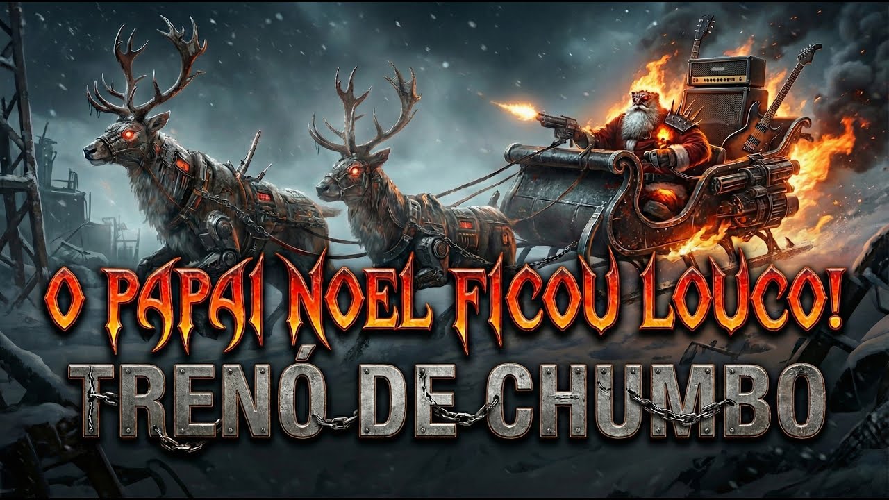 O PAPAI NOEL FICOU LOUCO! Trenó de Chumbo (Heavy Metal Christmas)